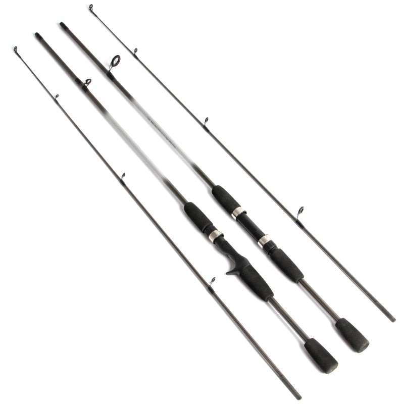 Carbon Spinning Fishing Rod M Power
