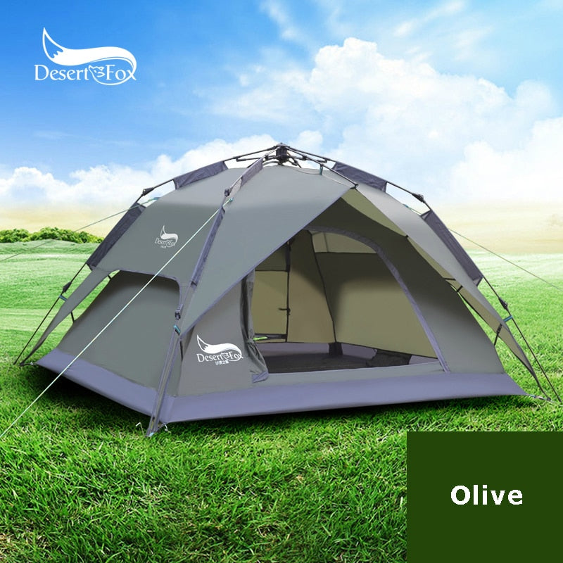 Desert&Fox Automatic Tent 3-4 Person
