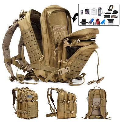 50L Capacity Men Army Military